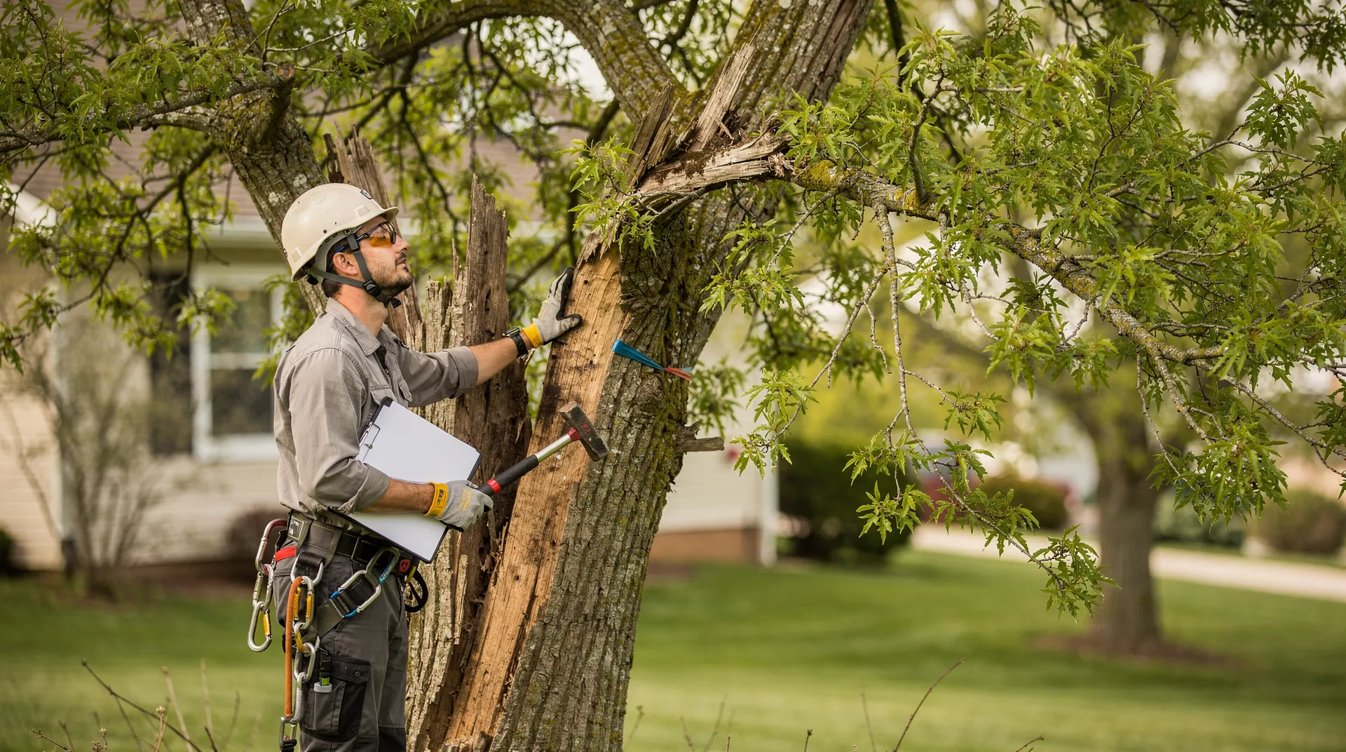 The frequency of tree trimming depends on species, age, health, and location — factors